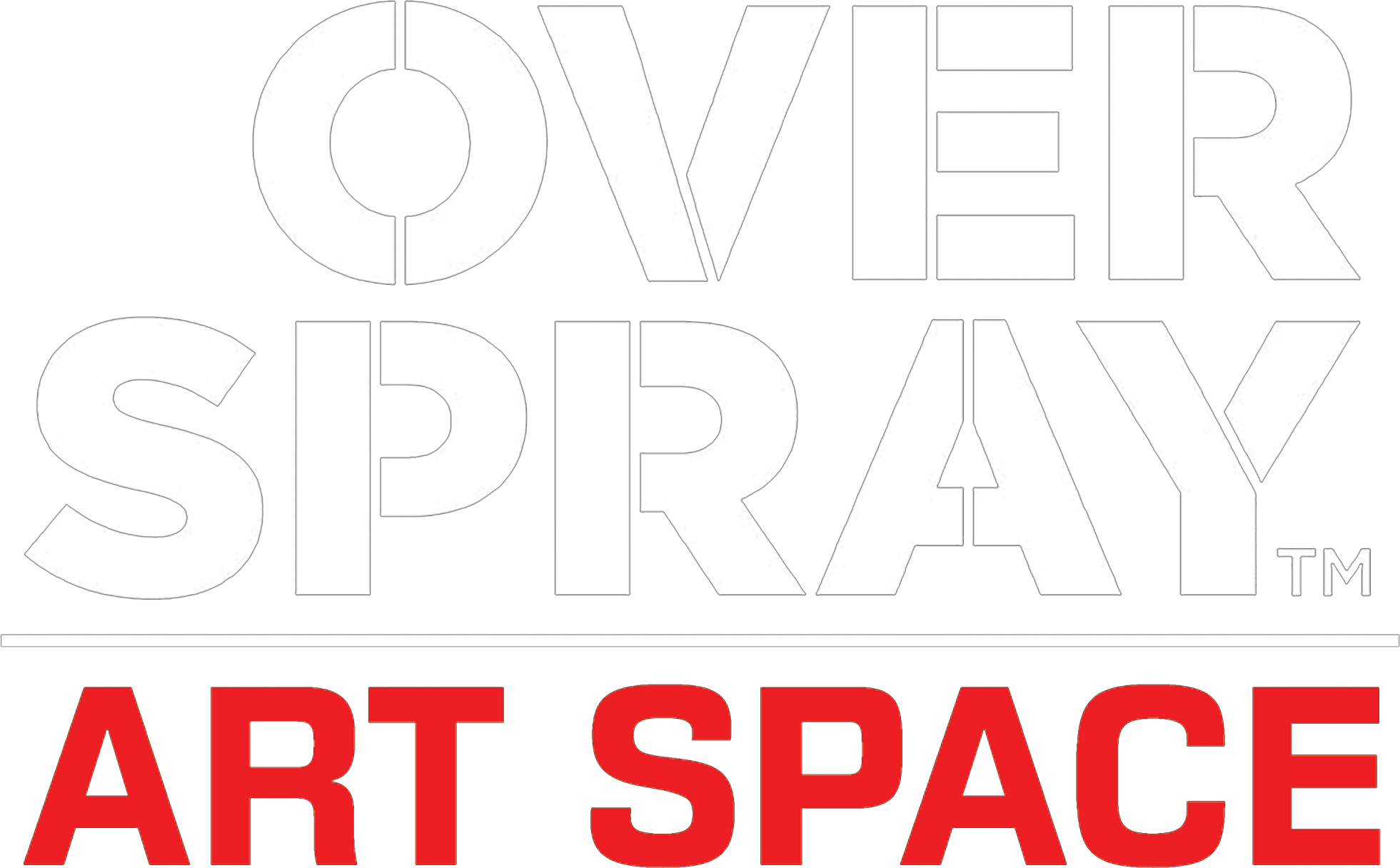 Overspray Art Space logo - graffiti art studio