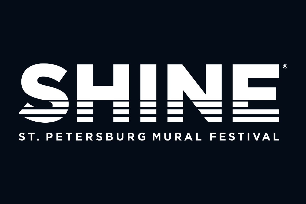 SHINE St. Petersburg Mural Festival logo